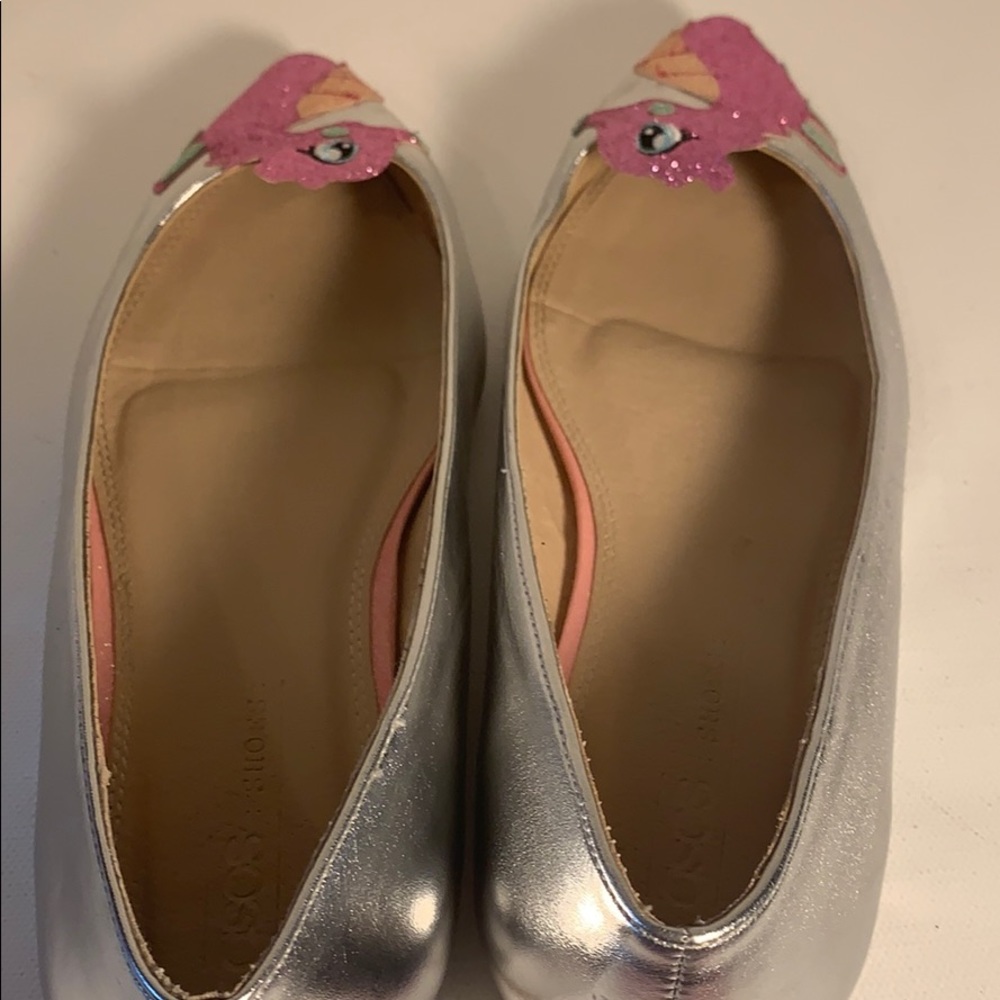 👠Asos Seahorse Flats Size 6.5 (4UK) - Picture 5 of 7